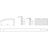 Ручка-профиль BELBAGNO RCA4.4A.192BLDI99